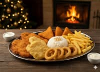 Két személyes vegyes tál