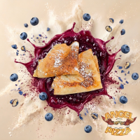 Áfonyalekváros palacsinta (2db)