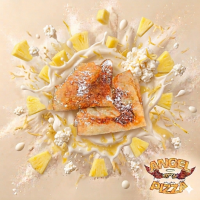 Túrós - Ananászos palacsinta (2db)