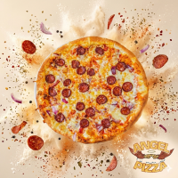 Kolbászos pizza (32cm)